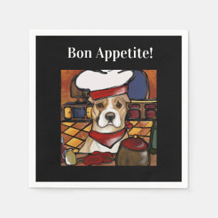 AMERICAN STAFFORDSHIRE TERRIER NAPKIN