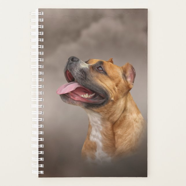 American Staffordshire Terrier Planner (Front)