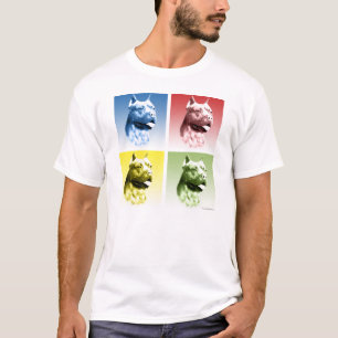 American Staffordshire Terrier Pop Art T-Shirt