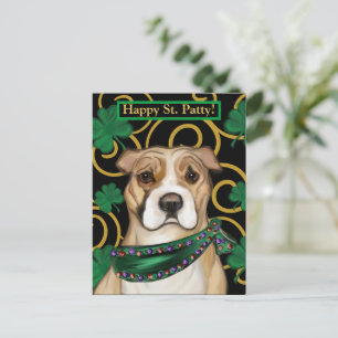 AMERICAN STAFFORDSHIRE TERRIER POSTCARD