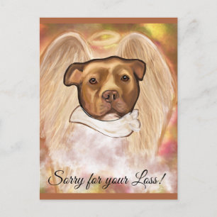 AMERICAN STAFFORDSHIRE TERRIER POSTCARD