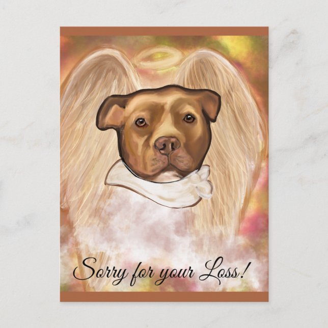 AMERICAN STAFFORDSHIRE TERRIER     POSTCARD (Front)