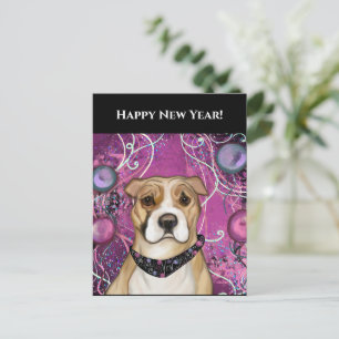 AMERICAN STAFFORDSHIRE TERRIER          POSTCARD