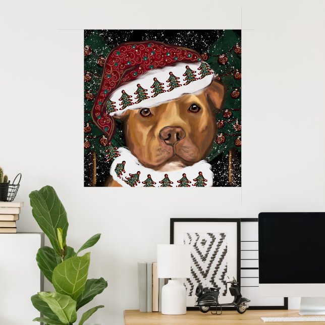 American Staffordshire Terrier  Poster (Home Office)