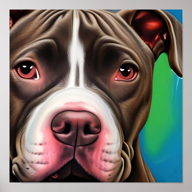 American Staffordshire Terrier Poster (Front)