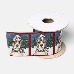 AMERICAN STAFFORDSHIRE TERRIER      SATIN RIBBON