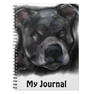 American Staffordshire Terrier Spiral Notebook