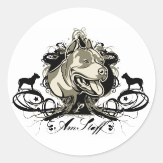 American Staffordshire Terrier Stickers