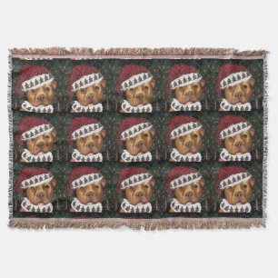 American Staffordshire Terrier  Throw Blanket