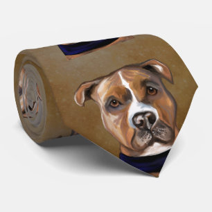 AMERICAN STAFFORDSHIRE TERRIER TIE