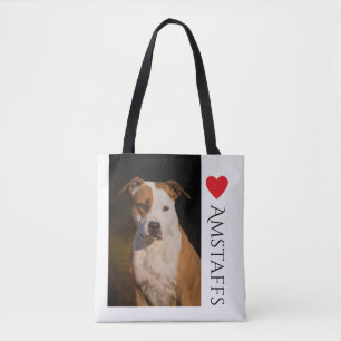 American Staffordshire Terrier Tote Bag