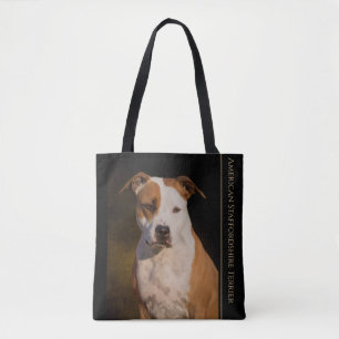 American Staffordshire Terrier Tote Bag