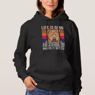 American Staffordshire Terriers Makes Your Life Go Hoodie