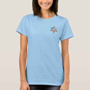 American Star of David With Cross T-Shirt