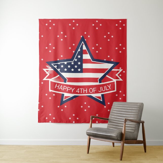 American Star Tapestry (In Situ)