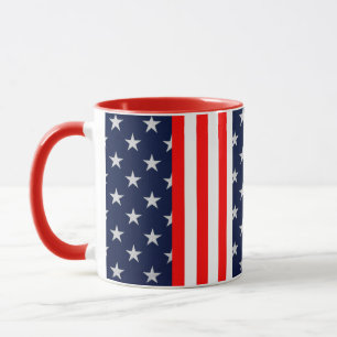 American Stars & Stripes Two-Tone Mug
