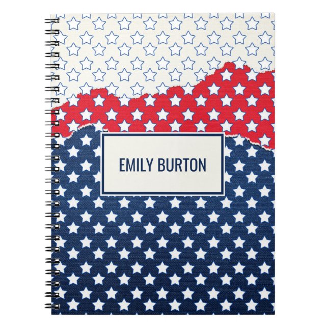 American Stars Symbol Notebook (Front)