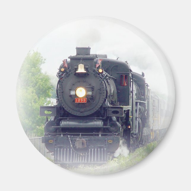 american steamtrain magnet (Front)