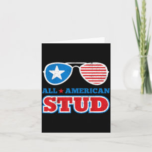 American Stud Funny 4th Of July Independence Day Card