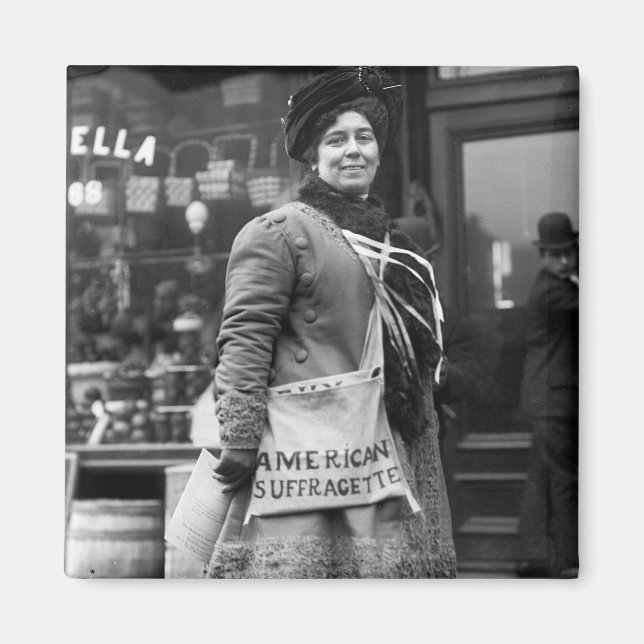 American Suffragette, 1910 Magnet (Front)