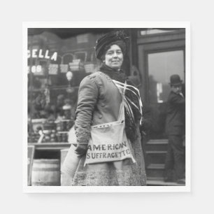 American Suffragette, 1910 Napkin