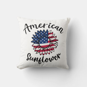 American Sunflower  Cushion