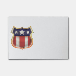 American superhero Logo Post-it Notes