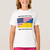 American support towards Ukraine Throw Pillow