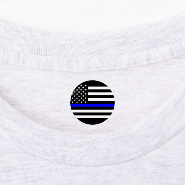 American Thin Blue Line Decor (Affixed)