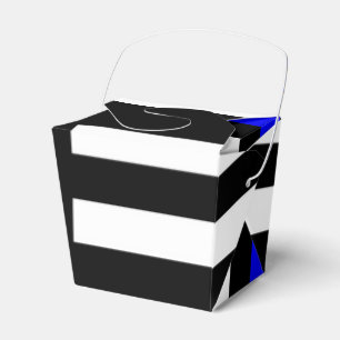 American Thin Blue Line Graphic Favour Box