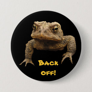 American Toad 7.5 Cm Round Badge