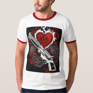 American Traditional Tattoo Design T-Shirt