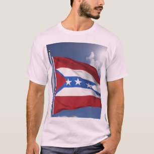 American Traditional Tattoo T-Shirt with USA Flag