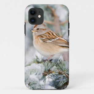 American Tree Sparrow in winter Case-Mate iPhone Case