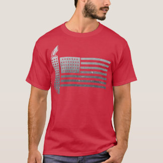 American Truck Driver 18 Wheeler Trucking Cool Tru T-Shirt