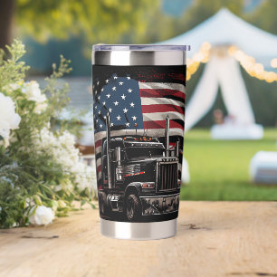 American Trucker Pride Insulated Tumbler