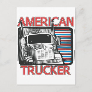 American Trucking Postcard