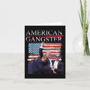 American Trump Gangster Card