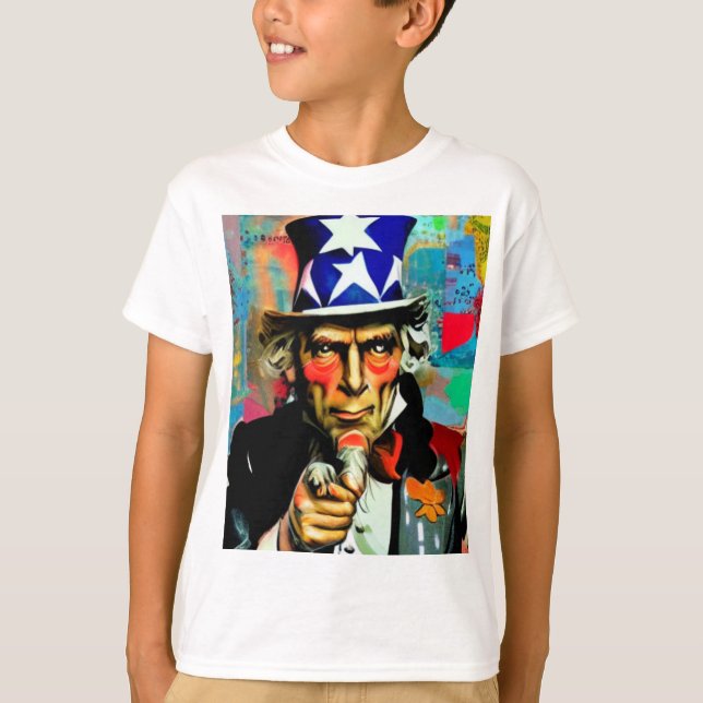 American Uncle Sam T-Shirt (Front)