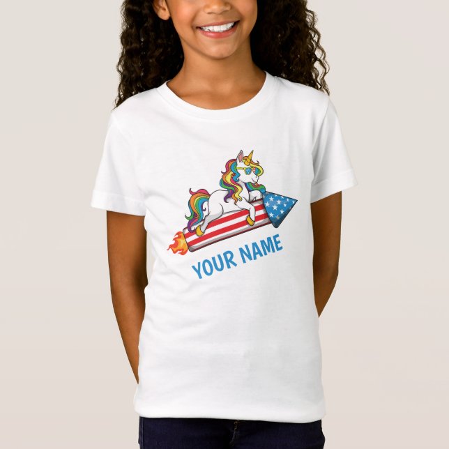 American Unicorn T-Shirt (Front)