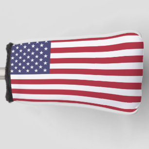 American United States USA Flag Golf Head Cover