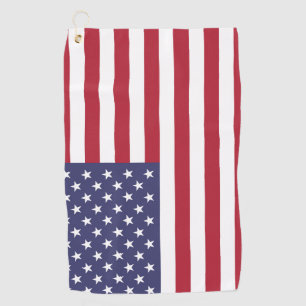 American United States USA Flag Golf Towel