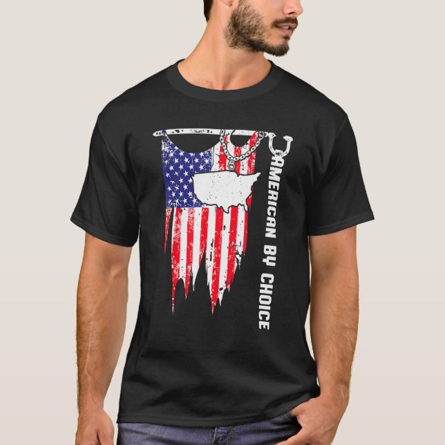 American Usa Citizen Us Citizenship 107 T-Shirt (Front)