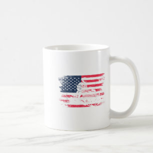 American Usa Flag Jet Ski For Women Kids Men Coffee Mug