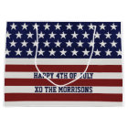 American USA Flag Patriotic July 4th Custom