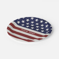 American USA Flag Patriotic July 4th Custom