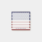 American USA Flag Patriotic July 4th Custom Text