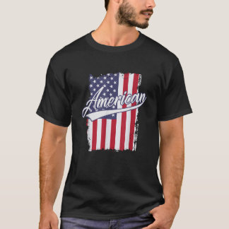 American USA Flag T-Shirt