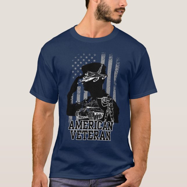 American Veteran T-Shirt (Front)