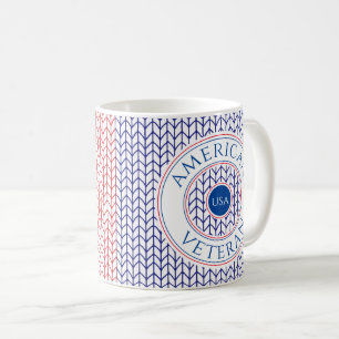 AMERICAN VETERAN White Mug